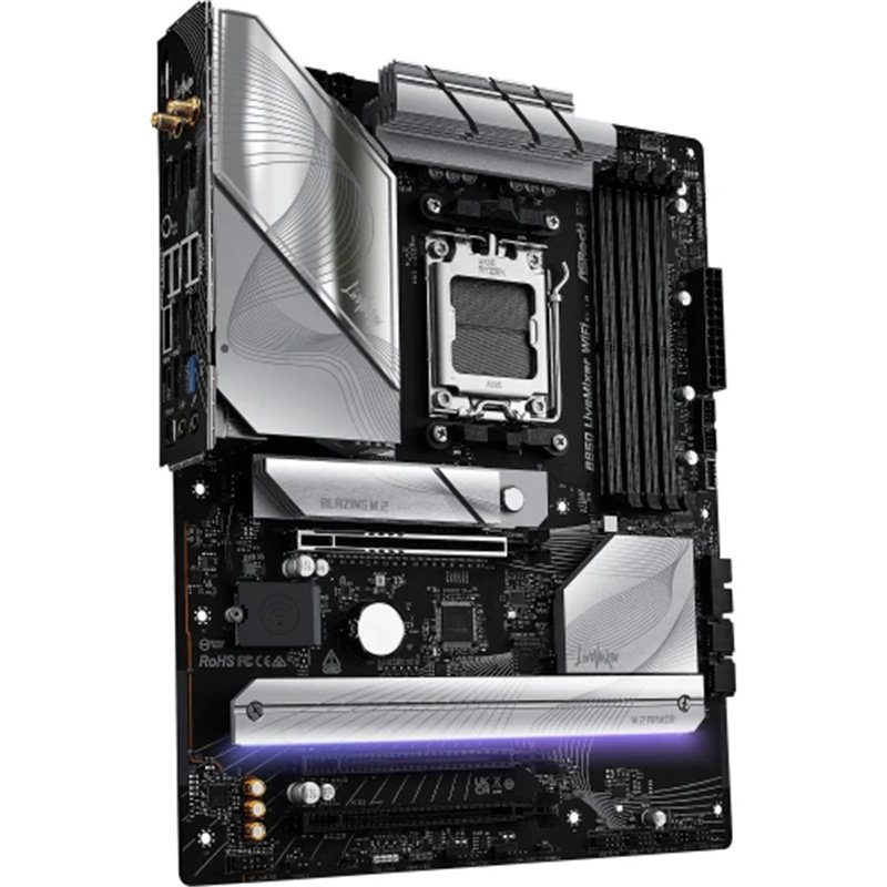 PLACA ASROCK B850 LIVEMIXER WIFI,AMD,AM5,B850,USB20G,WIFI7,ATX