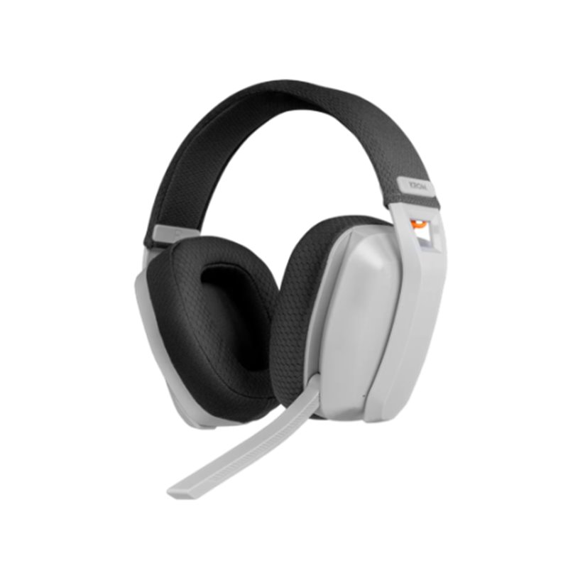 Krom Kanji Auriculares Inalámbrico y alámbrico Diadema Juego USB Tipo C Bluetooth Blanco