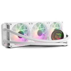NOX NXHUMMERM360ARGBW sistema de refrigeración para ordenador Procesador Sistema de refrigeración líquida todo en uno 12 cm Blan