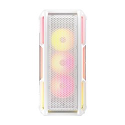 CAJA CORSAIR 5000T LX RGB TEMPERED GLASS MID-TOWER CASE WHITE CC-9011299-WW