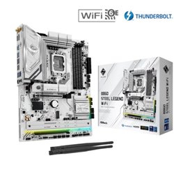 PLACA ASROCK B860 STEEL LEGEND WIFI,INTEL,1851,B860,4DDR5,USB 10GBPS,WIFI,ATX