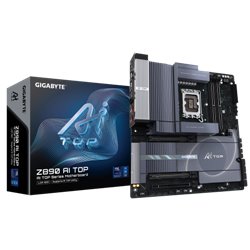 PLACA GIGABYTE Z890 AI TOP,INTEL,1851,Z890,4DDR5,256GB,HDMI+DP+2THUNDERBOLT,8SATA3+4M.2,2LAN10GB+WIFI7+BT5.3,1USB4+12USB3.2,E-AT