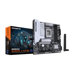 PLACA GIGABYTE B860M GAMING X WIFI6E,INTEL,1851,B860,4DDR5,256GB,HDMI+DP+USB4,4SATA+2M.2,2.5GBELAN+WIFI6E+BT5.3,3USB3.2,MATX