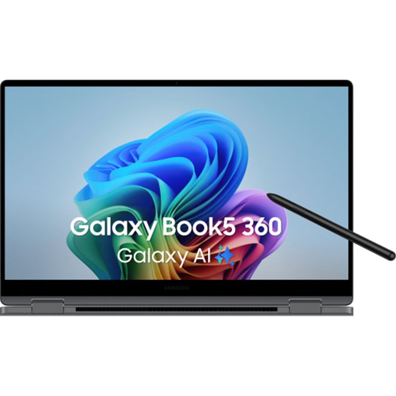 Samsung Galaxy Book5 360 Intel Core Ultra 7 256V Portátil 39,6 cm (15.6") Pantalla táctil Full HD 16 GB LPDDR5x-SDRAM 512 GB SSD