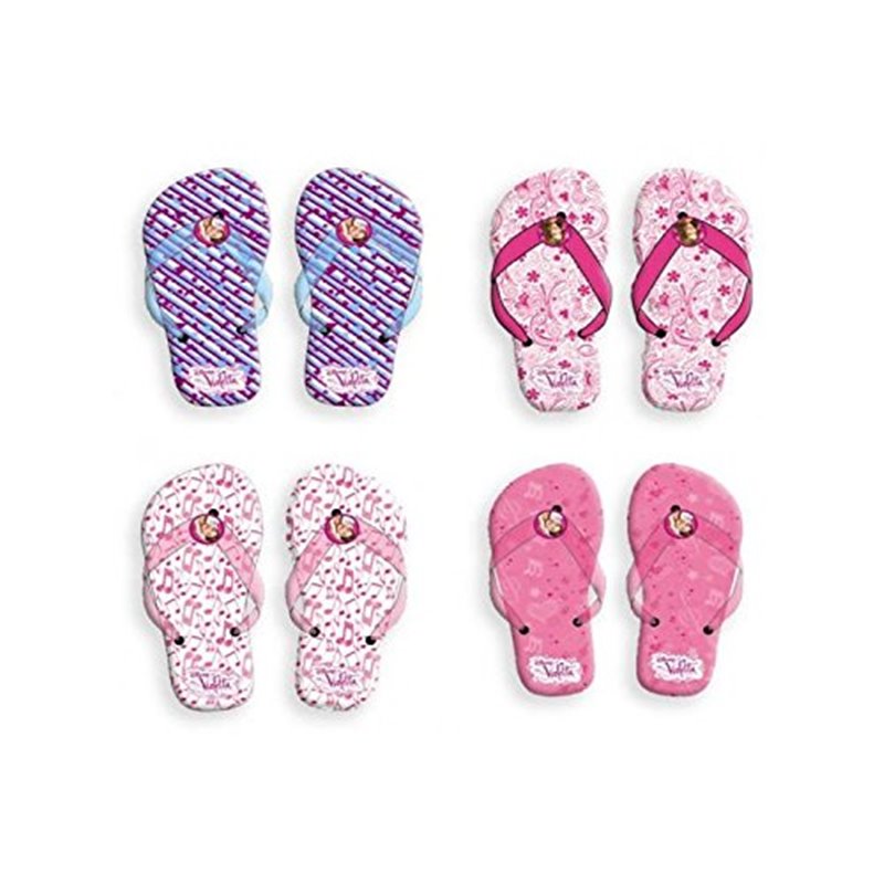 CHANCLA VIOLETTA MODELOS - 1 PAR - COLOR SURTIDO