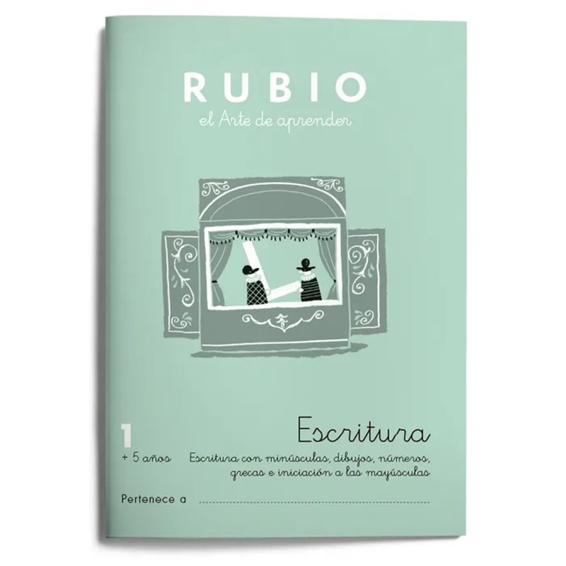 CUADERNO RUBIO ESCRITURA N�1