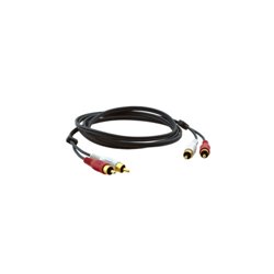 Kramer Electronics 2xRCA, M/M, 1.8m cable de audio 1,8 m RCA Negro