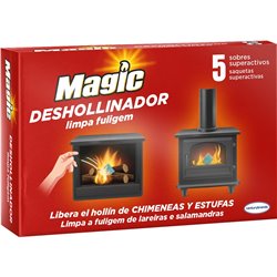 MAGIC DESHOLLINADOR CHIMENEAS/ESTUFAS 5X5GR.