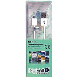 CABLE DE DATOS Y CARGA MICRO USB 3A 1.5m CB-8206