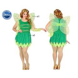 DISFRAZ HADA VERDE MUJER ADULTO ALAS