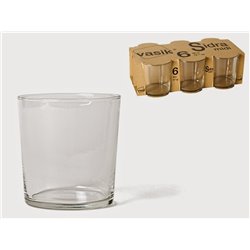 VASO CRISTAL SIDRA 350ML. 6UD