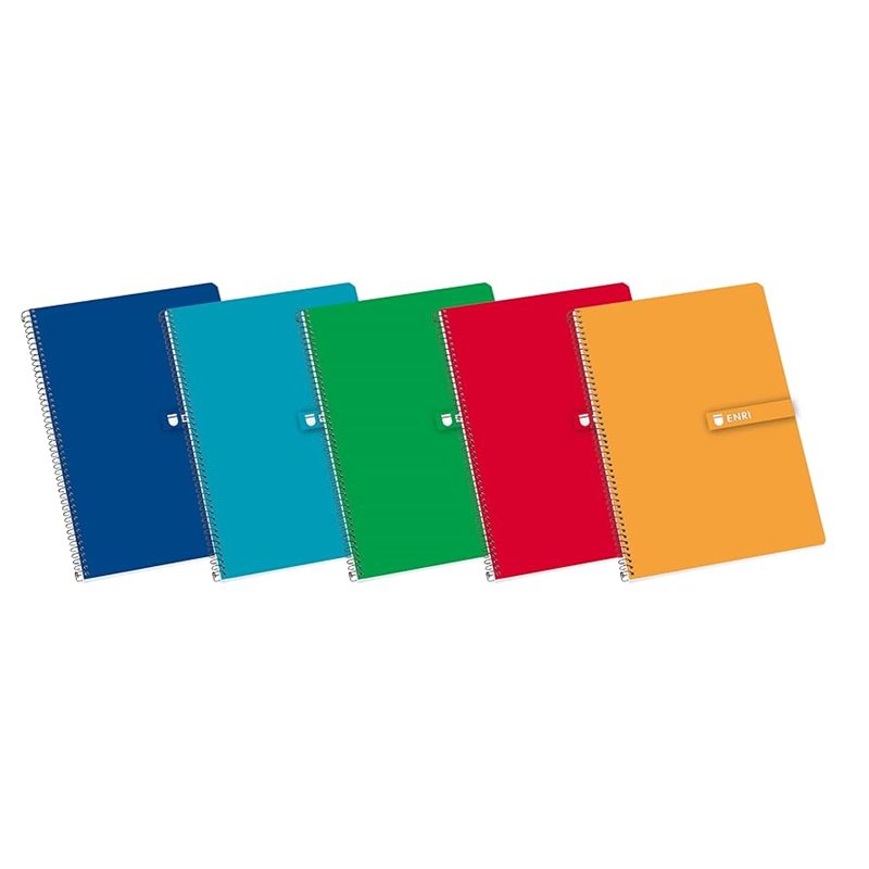 LIBRETA ENRI 80H TAPA DURA