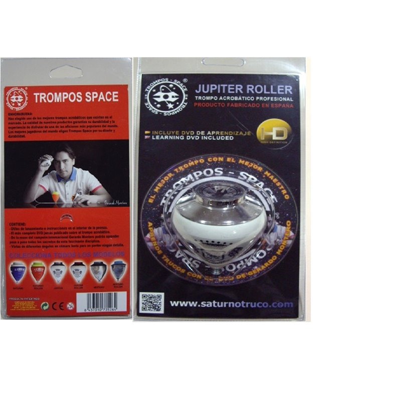 TROMPO JUPITER ROLLER CON DVD