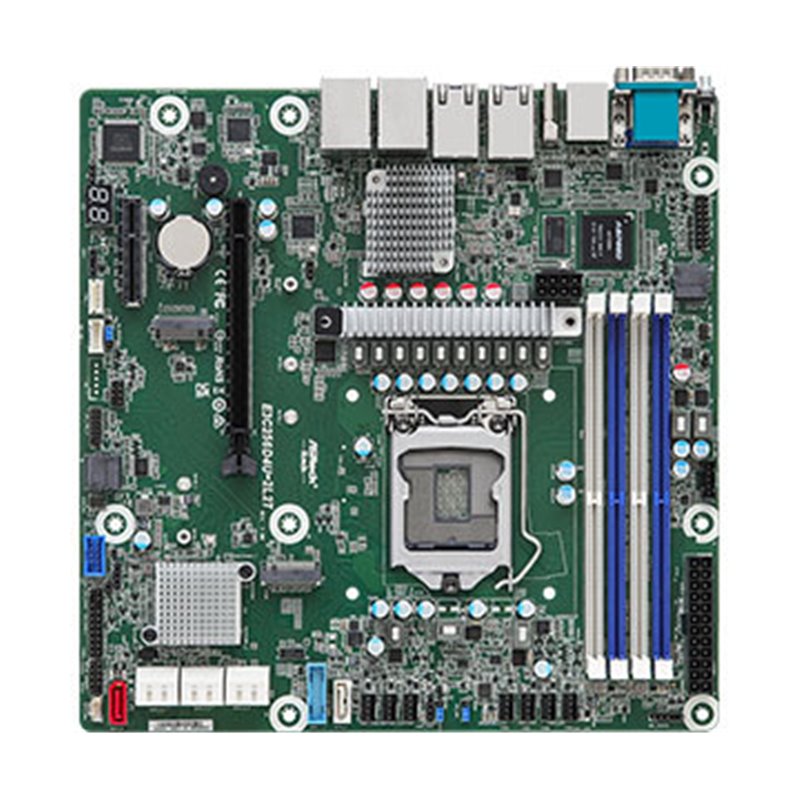 Asrock E3C256D4U-2L2T/BCM placa base Intel C256 LGA 1200 (Socket H5) micro ATX