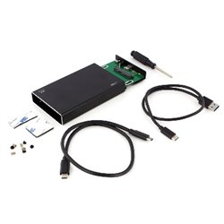 Ewent EW7070 caja para disco duro externo Carcasa de disco duro/SSD Negro 2.5"