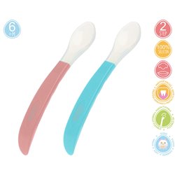 CUCHARA SILICONA BEBE