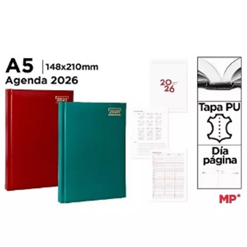 AGENDA 2026 15X21CM MP