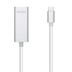 Adaptador USB Tipo-C - RJ45 Aisens A109-0505/ 1000Mbps