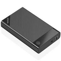 Caja Externa para Disco Duro de 2.5" Aisens ASE-3529B/ USB 3.1/ Sin tornillos