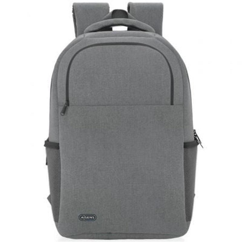Mochila Aisens Premium ASBG-BP083-GR para Port�tiles hasta 15.6"/ Gris