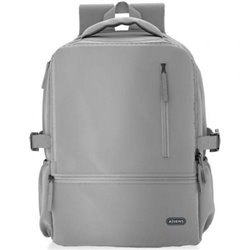 Mochila Aisens ASBG-BP087-GR para Port�tiles hasta 15.6"/ Impermeable/ Gris