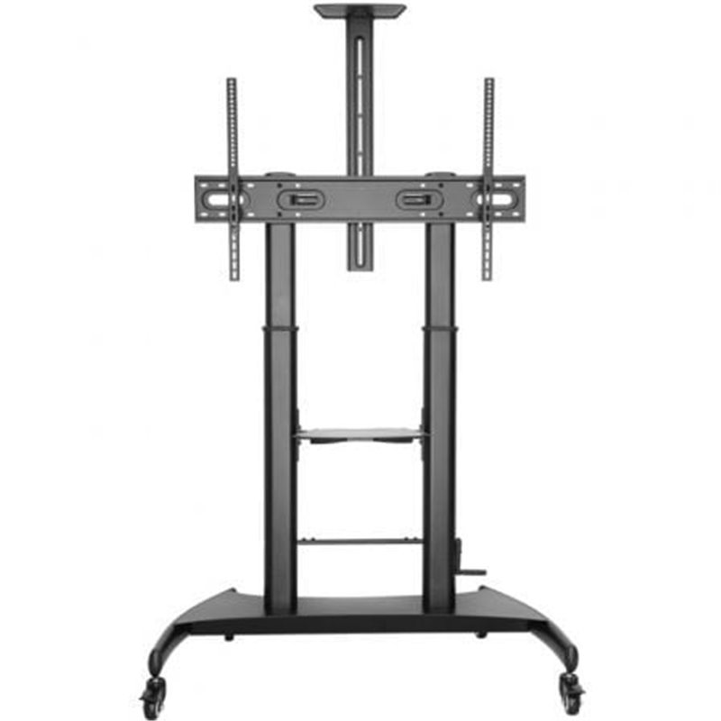 Soporte de Suelo Inclinable con Ruedas y Manivela Aisens FT100TE-123 para TV 60-100"/ hasta 100kg