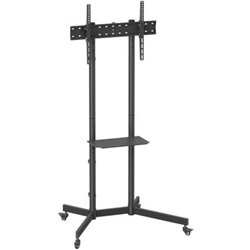 Soporte de Suelo Inclinable con Ruedas Aisens FT70TE-333 para TV 37"-70"/ hasta 45kg