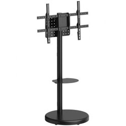 Soporte de Suelo con Ruedas Aisens FT86TRE-303 para TV de 37-86"/ hasta 50kg