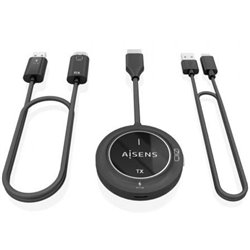 Adaptador/Transmisor de v�deo inal�mbrico HDMI Aisens ASWL-H2K30M002-BK