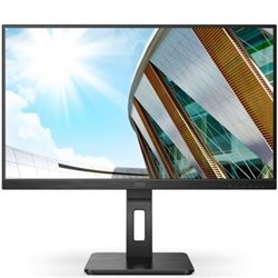 Monitor Profesional AOC U27P2CA 27"/ 4K/ Multimedia/ Regulable en altura/ Negro