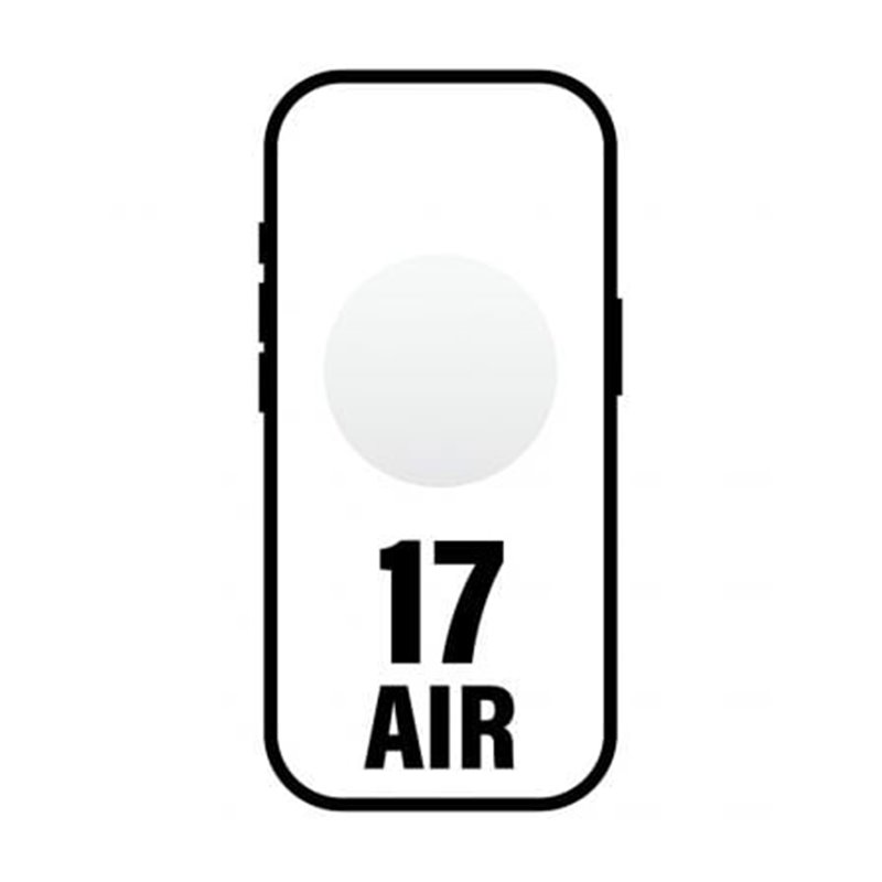 Smartphone Apple iPhone 17 Air/ 256GB/ 6.5"/ Blanco Nube