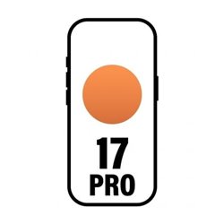 Smartphone Apple iPhone 17 Pro 256GB/ 6.3"/ 5G/ Naranja Cosmico