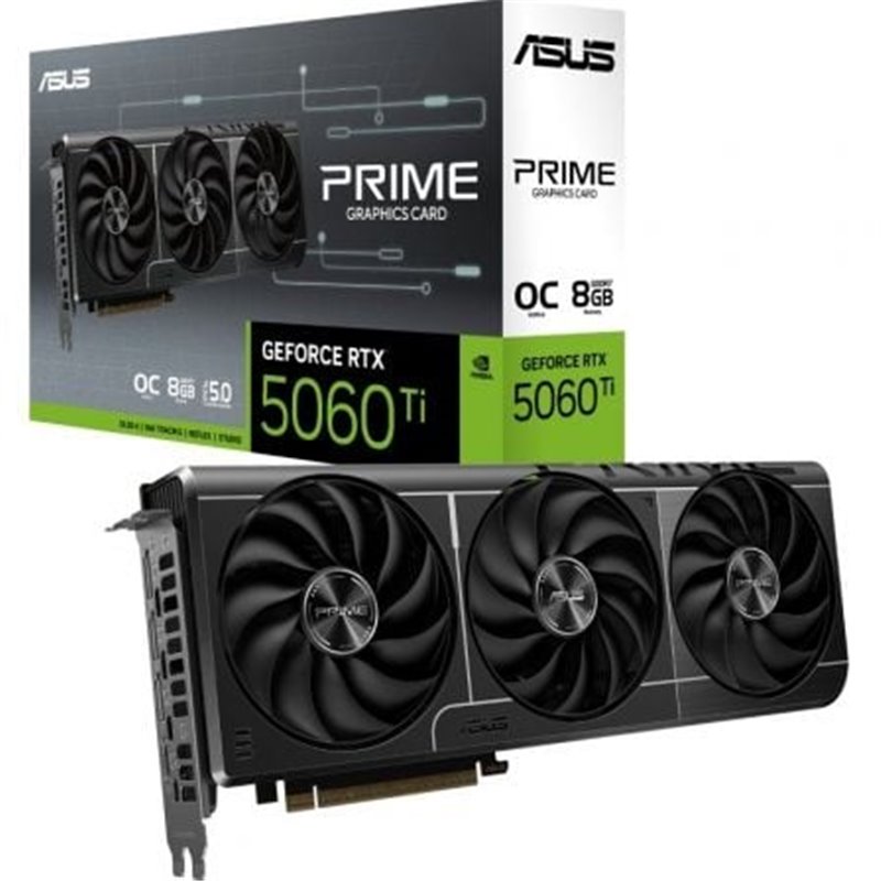 Tarjeta Gr�fica Asus Prime GeForce RTX 5060 Ti OC Edition/ 8GB GDDR7