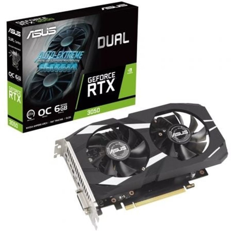 Tarjeta Gr�fica Asus Dual GeForce RTX 3050 OC Edition/ 6GB GDDR6
