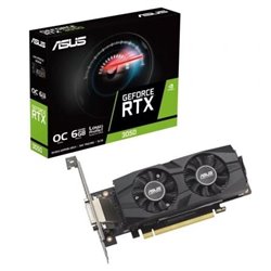 Tarjeta Gr�fica Asus GeForce RTX 3050 LP BRK OC Edition/ 6GB GDDR6/ Compatible con Perfil Bajo