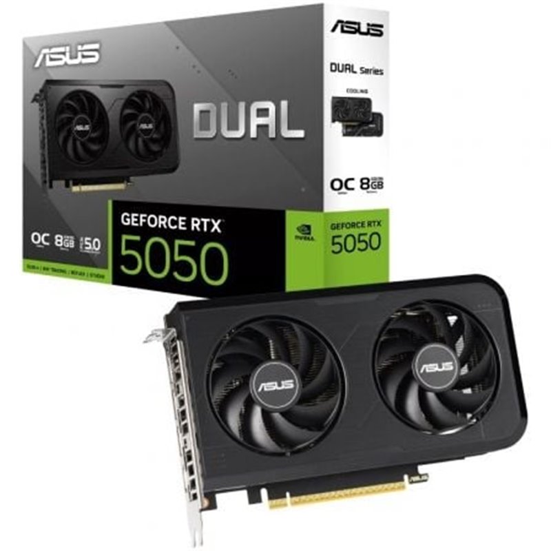 Tarjeta Gr�fica Asus Dual GeForce RTX 5050 OC/ 8GB GDDR6