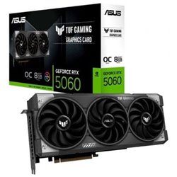 Tarjeta Gr�fica Asus TUF Gaming GeForce RTX 5060 OC Edition/ 8GB GDDR7