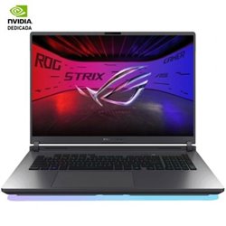 Port�til Gaming Asus Strix G18 G815LW-S9095 Intel Core Ultra 9-275HX/ 32GB/ 1TB SSD/ GeForce RTX 5080/ 18"/ Sin Sistema Operativ