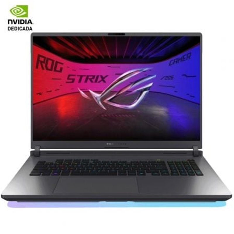 Port�til Gaming Asus Strix G18 G815LW-S9095 Intel Core Ultra 9-275HX/ 32GB/ 1TB SSD/ GeForce RTX 5080/ 18"/ Sin Sistema Operativ