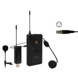 Micr�fono de cabeza y solapa UHF Fonestar WI-MIC