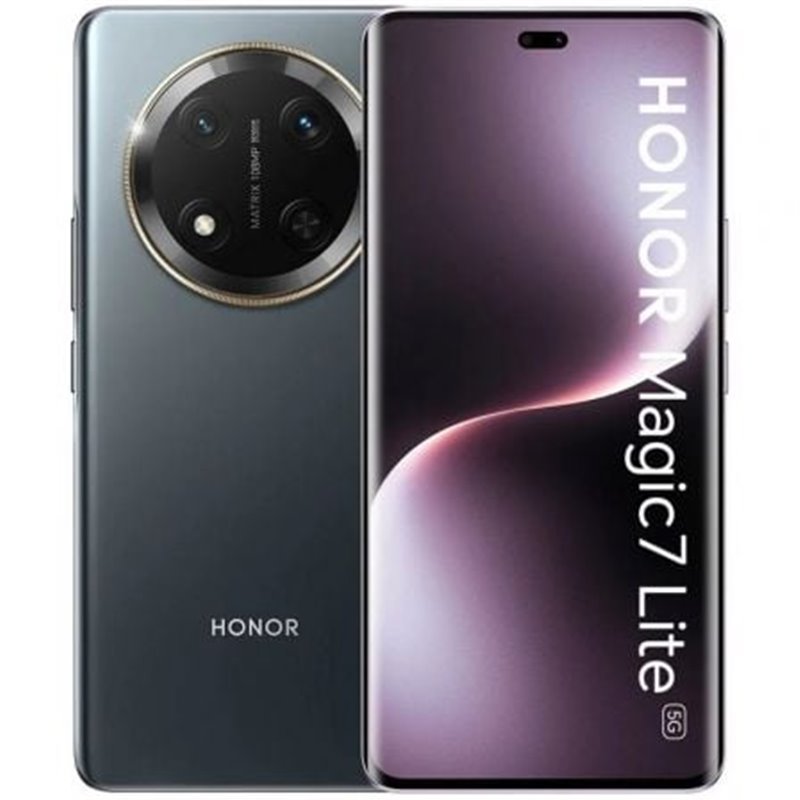 Smartphone Honor Magic 7 Lite 8GB/ 256GB/ 6.78"/ 5G/ Negro Titanio