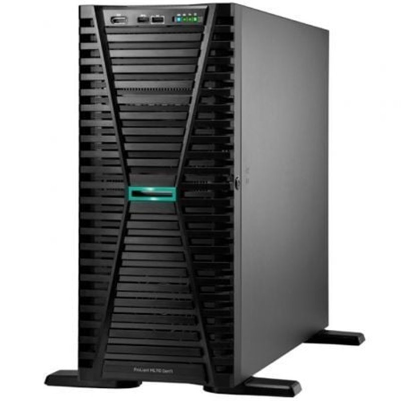 Servidor HPE ProLiant ML110 Gen11 Intel Xeon Bronze 3508U/ 32GB Ram/ 2x 480GB SSD SATA