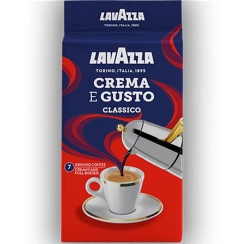 Caf� Molido Lavazza Crema e Gusto Cl�sico/ 250g