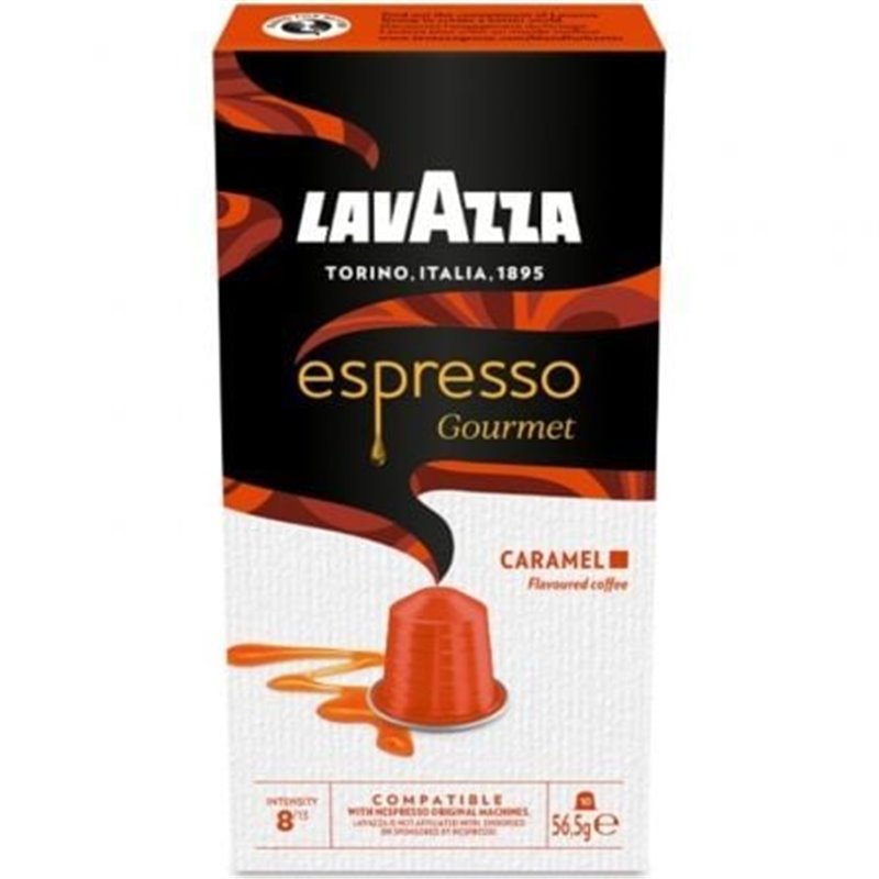 C�psula Lavazza Espresso Gourmet Caramel para cafeteras Nespresso/ Caja de 10