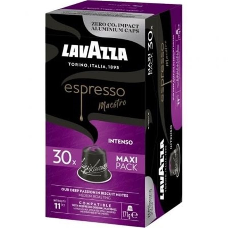 C�psula Lavazza Espresso Maestro Intenso para cafeteras Nespresso/ Caja de 30