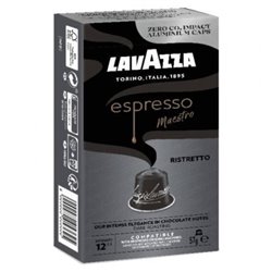 C�psula Lavazza Espresso Maestro Ristretto para cafeteras Nespresso/ Caja de 10