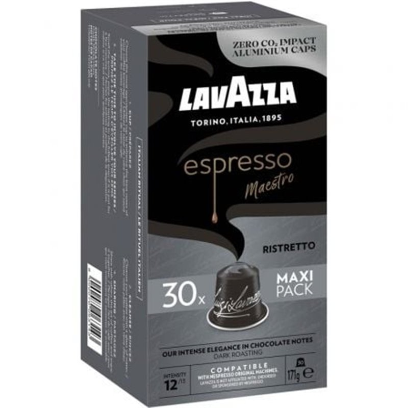 C�psula Lavazza Espresso Maestro Ristretto para cafeteras Nespresso/ Caja de 30