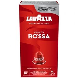 C�psula Lavazza Qualit� Rossa para cafeteras Nespresso/ Caja de 10