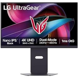 Monitor Gaming LG UltraGear 27G850A-B 27"/ 4K/ 1ms/ 240Hz/ IPS/ Regulable en altura/ Morado Gris�ceo