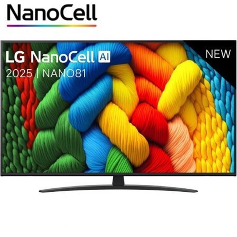 Televisor LG NanoCell 55NANO81A6A 55"/ Ultra HD 4K/ Smart TV/ WiFi